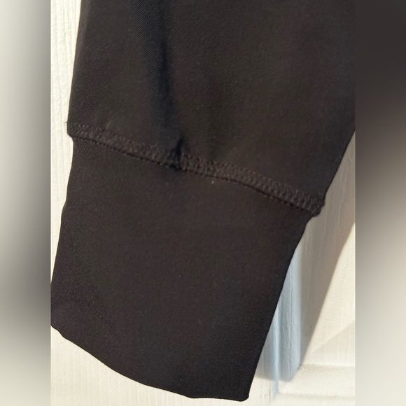 THEORY P/TP Black Witchy Fairy Grunge Cold Shoulder Long Sleeve Jersey Knit NICE - Picture 4 of 9